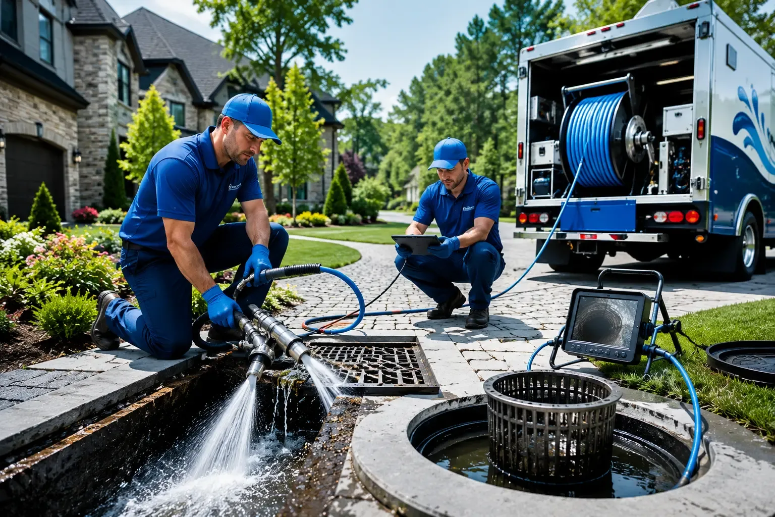 Local outdoor drain cleaning professionals in Sumerco, WV